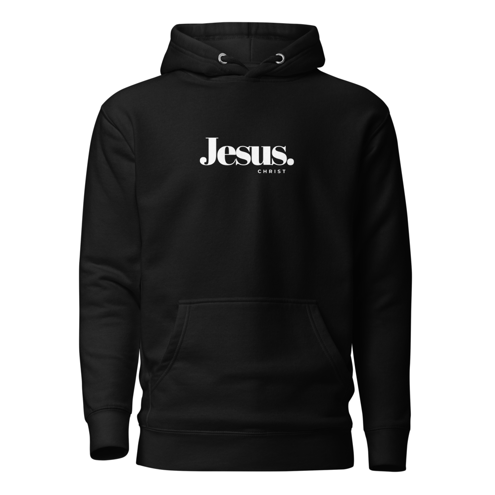 Jesus Christ Black Adult Unisex Hoodie Midweight Christian Clothes