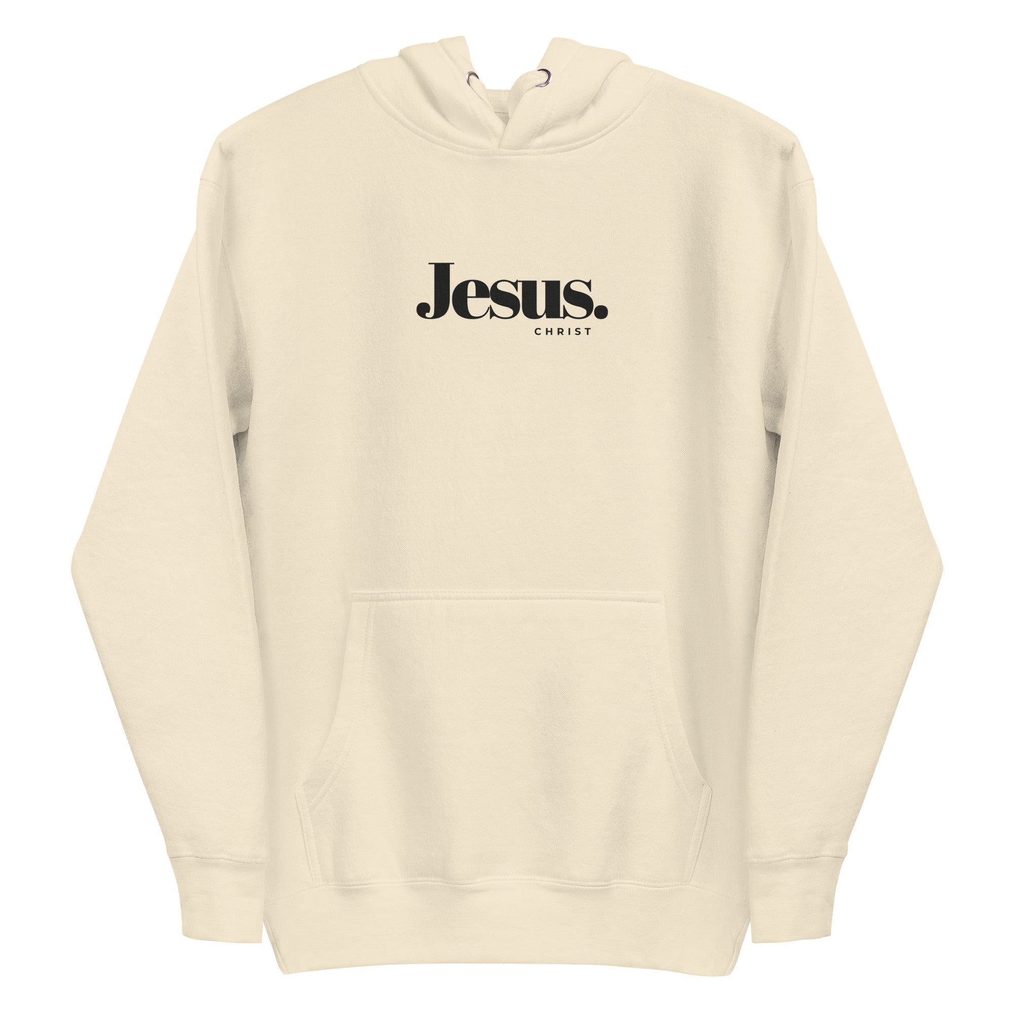 Jesus Christ Beige Adult Unisex Hoodie Midweight Christian Clothes