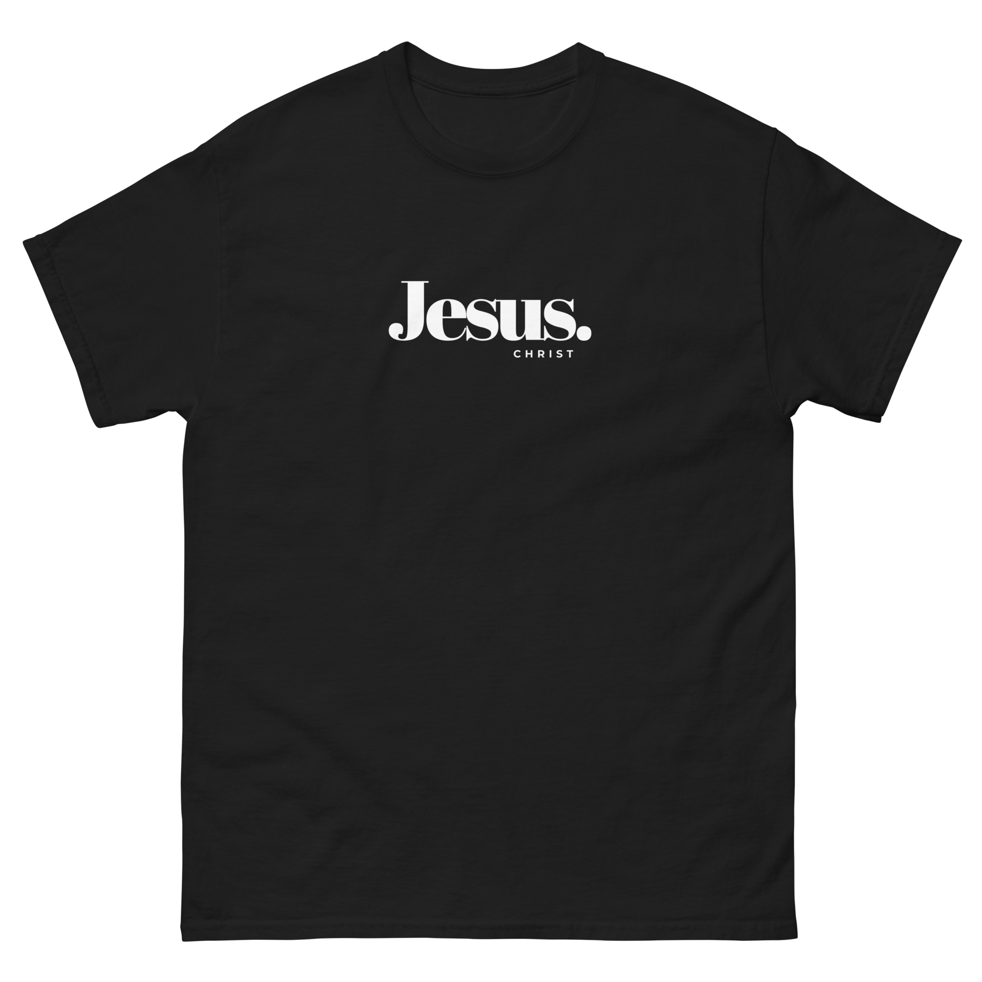 Jesus Christ Minimalist T-Shirt Christian Unisex 100% Cotton T-shirt
